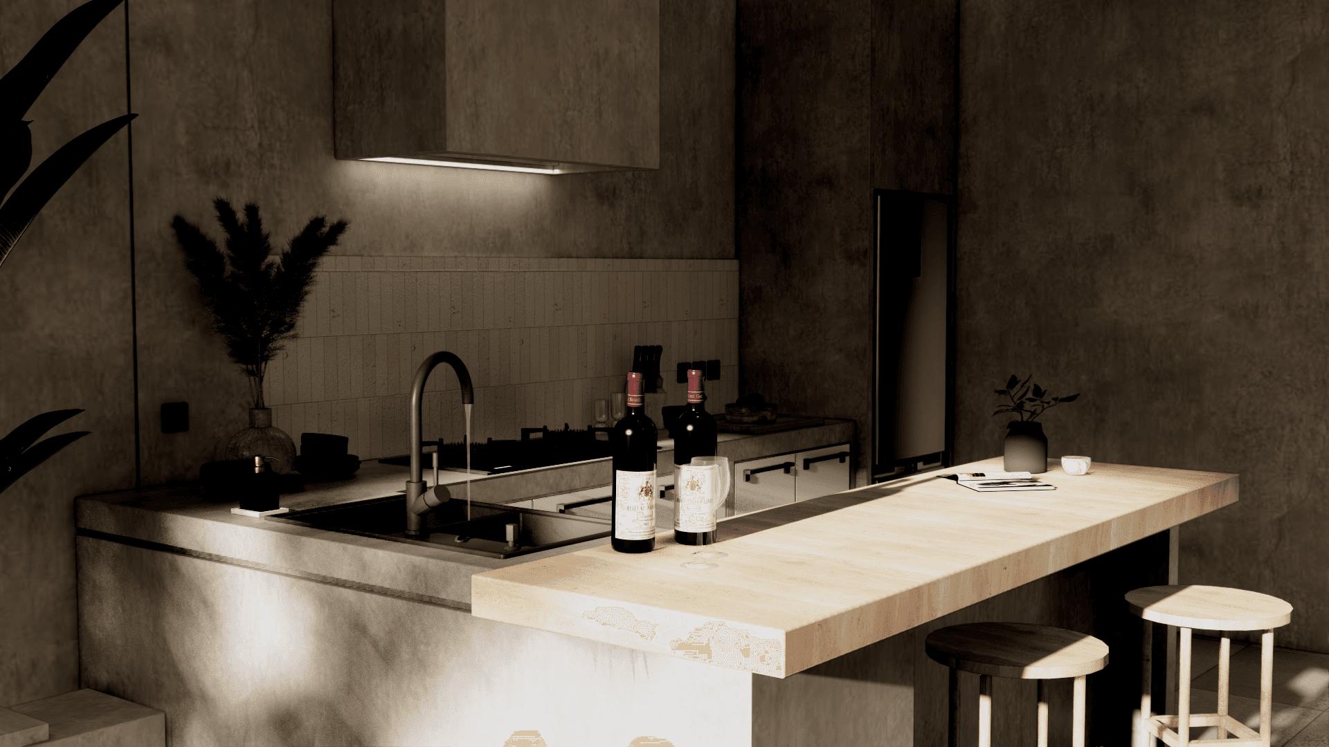 Kitchen View 1