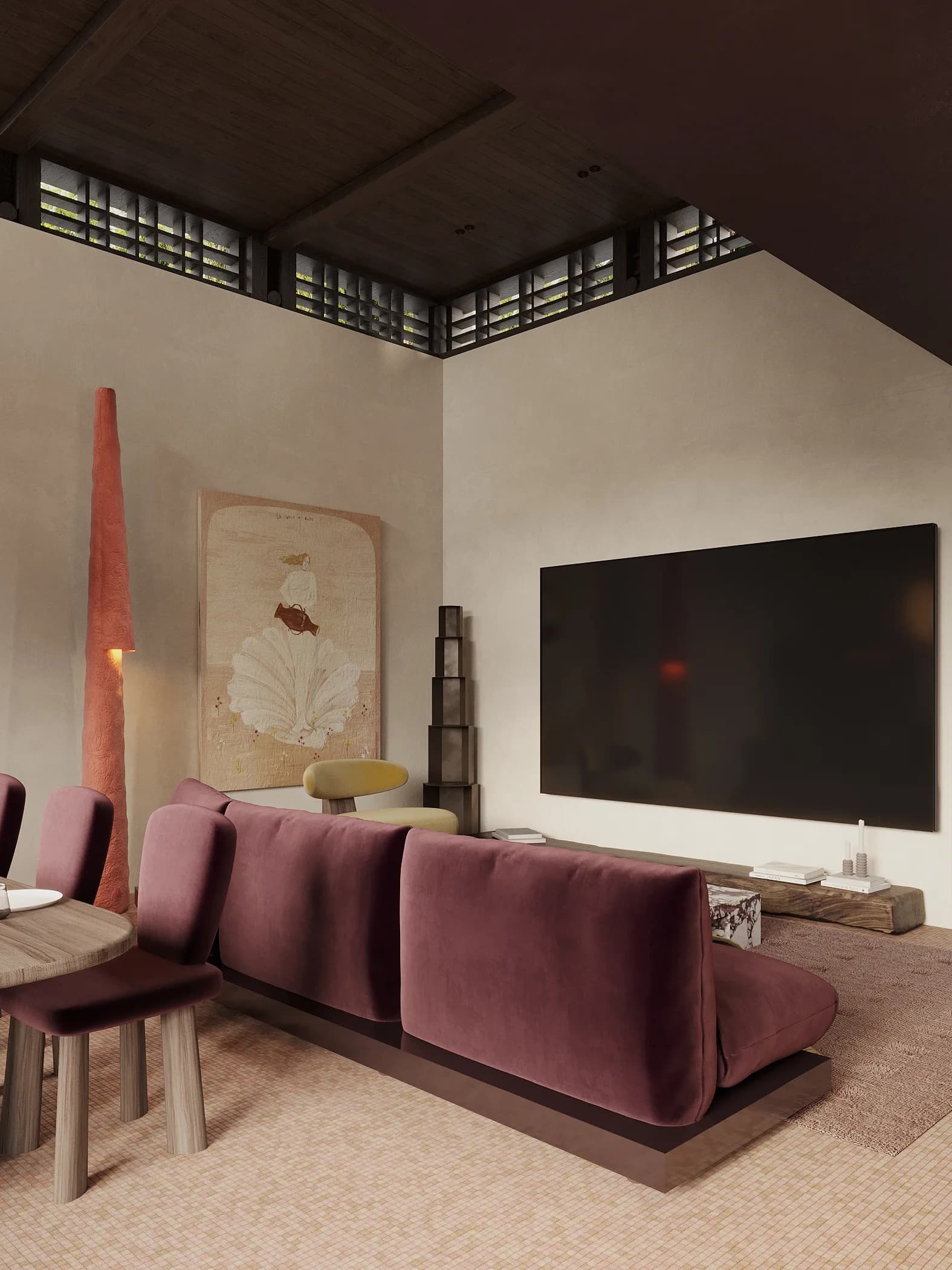 Villa A living 2