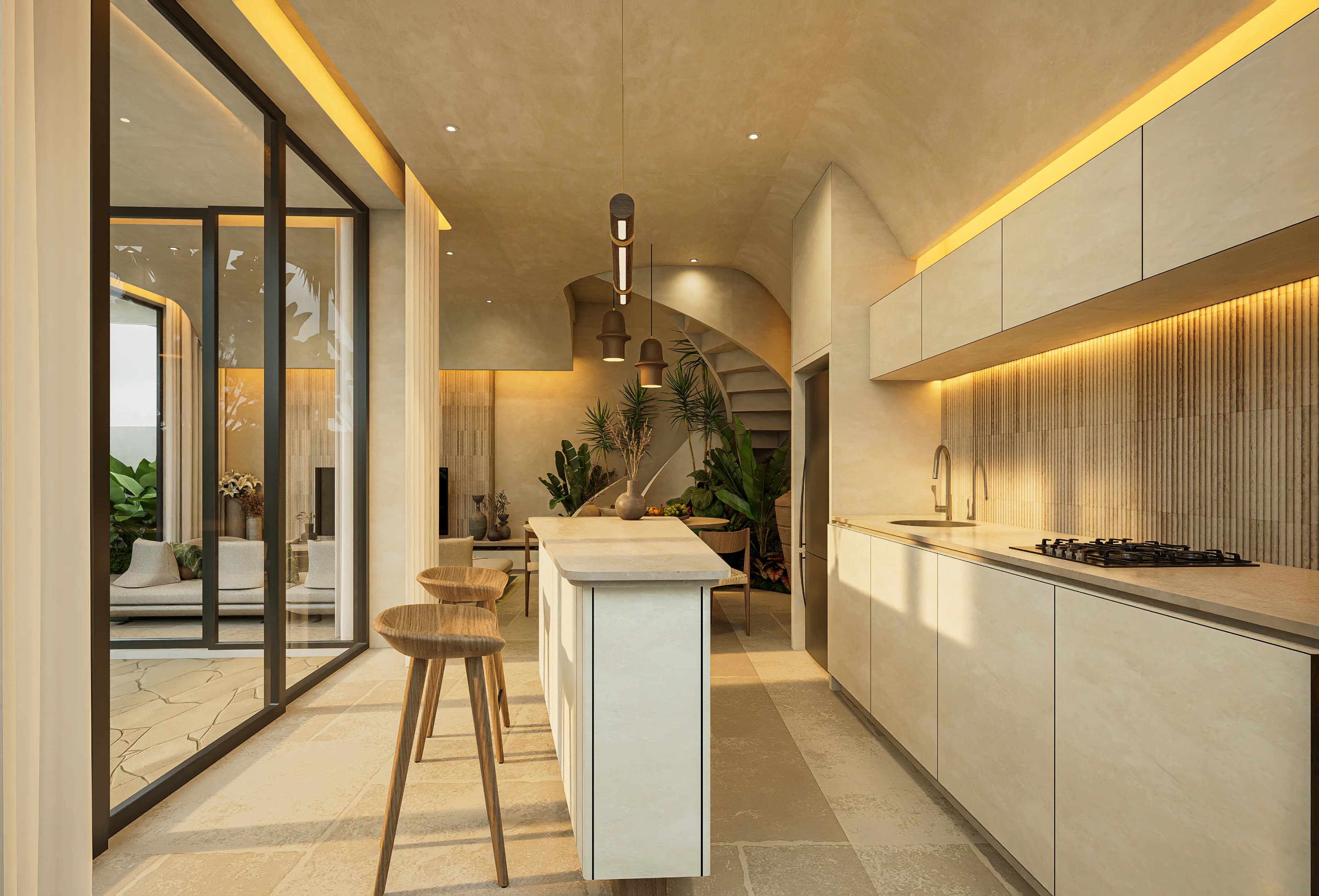1BR interior 1