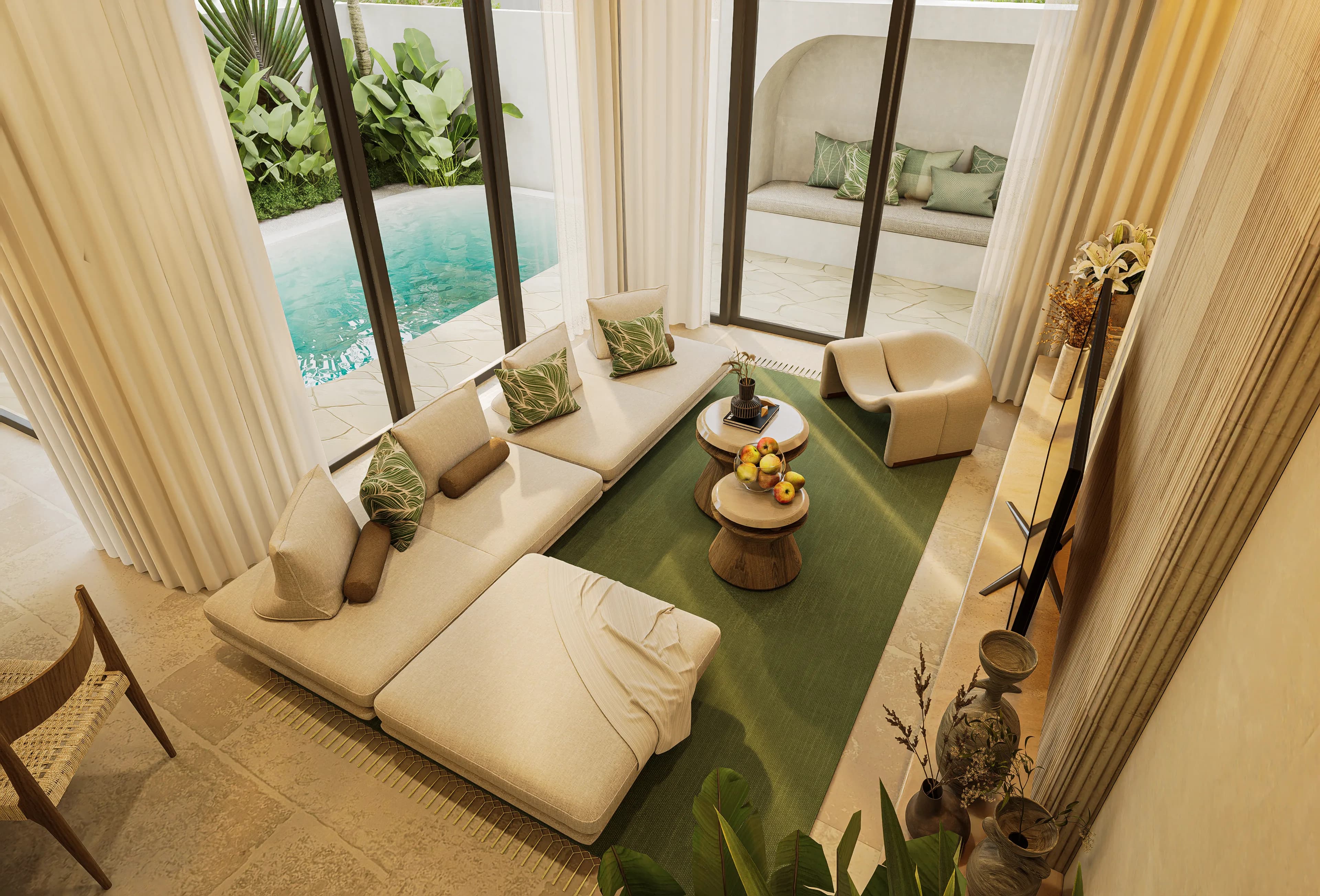 1BR interior 4